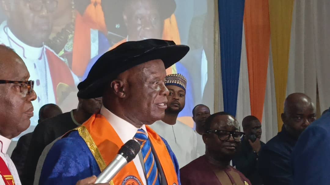 KTU’S FIRST CHANCELLOR HONOURED BY AWARD RECIPIENT AT THE UNIVERSITY OF GHANA