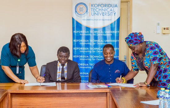 GI-KACE Partners with Koforidua Technical University to Boost Digital Skills